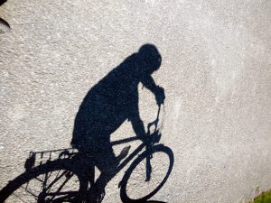 L'ombra del ciclista