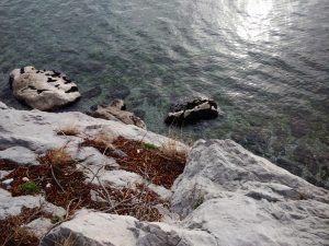 A strapiombo sul Mare Adriatico
